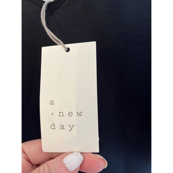 Slip Dress Women's XXL Black Midi Adjustable Straps Whimsygoth Goth NWT - Picture 4 of 6